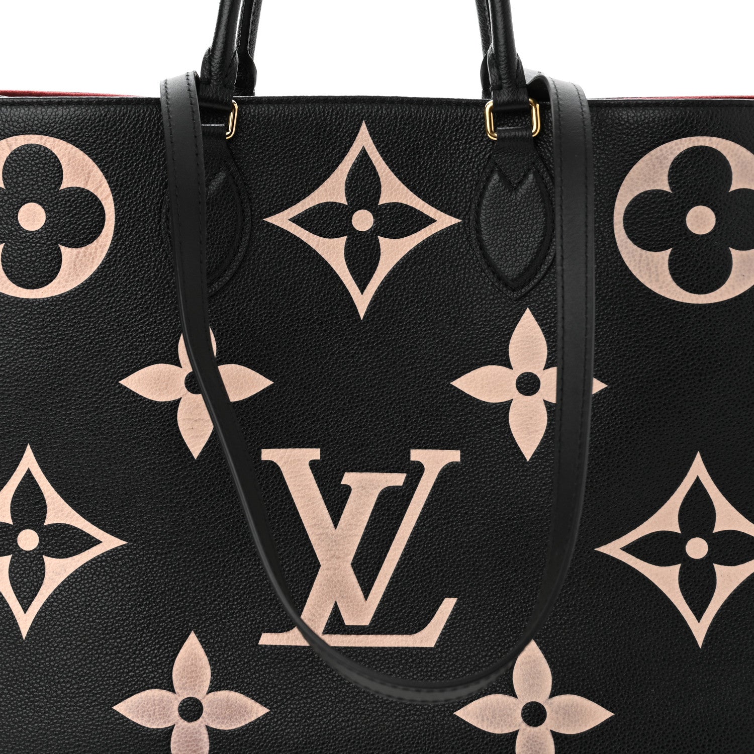 Louis Vuitton Empreinte Monogram Giant Onthego GM Black Beige 7 of 10