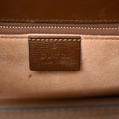 Gucci GG Supreme Monogram Horsebit 1955 Shoulder Bag Beige Brown Sugar 6 of 16