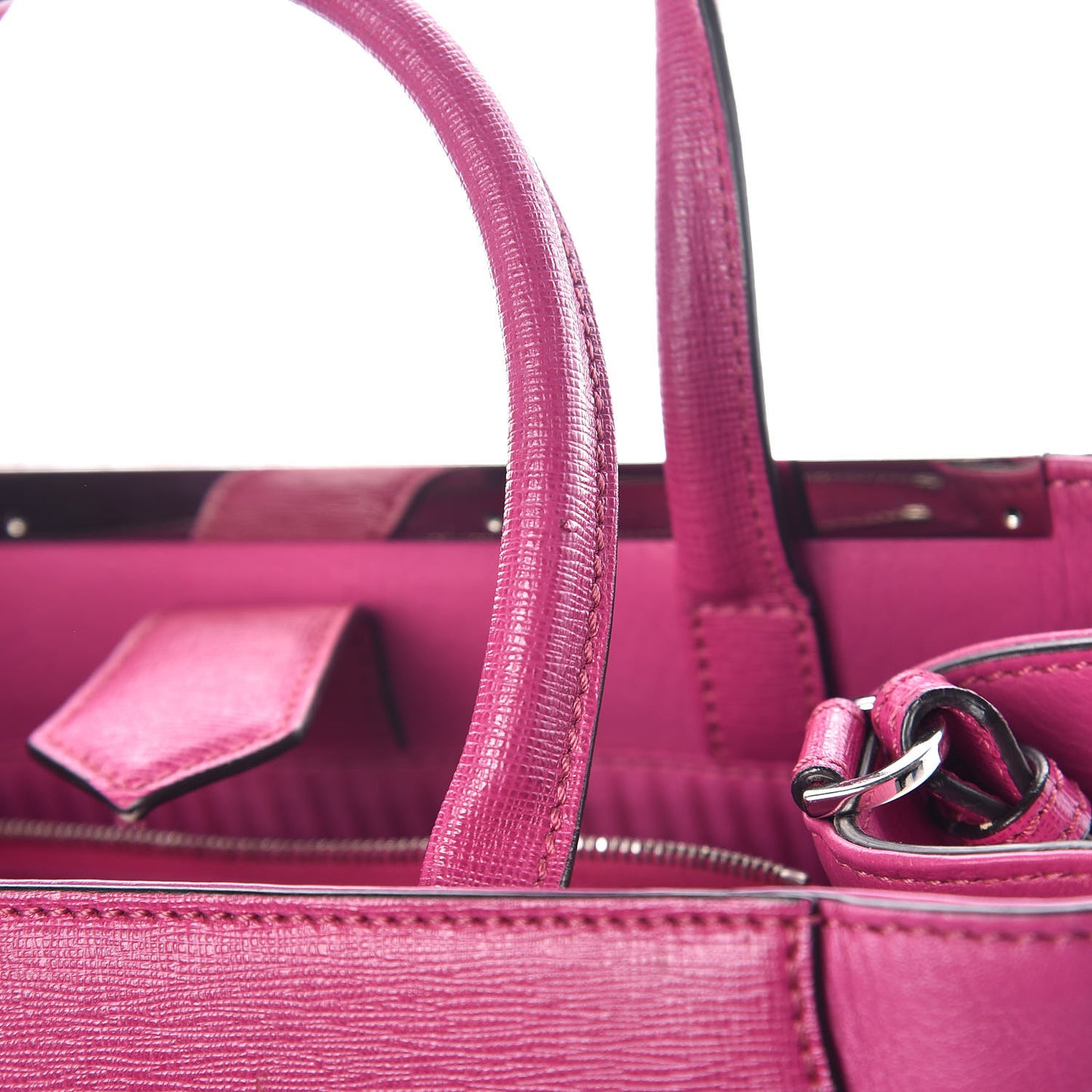 Vitello Elite Petite 2Jours Tote Magenta