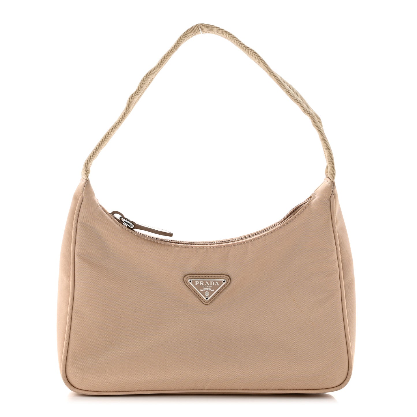 Tessuto Nylon Sport Mini Shoulder Bag Cammello
