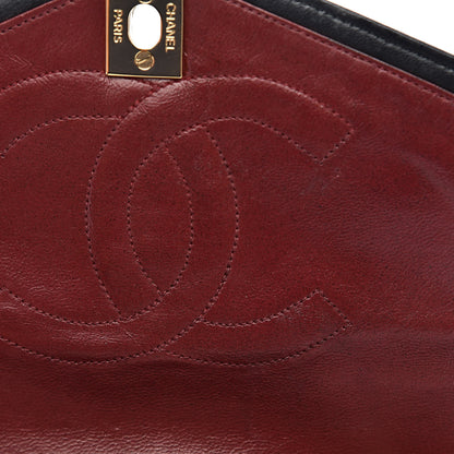 Chanel Lambskin Chevron Quilted Small Single Flap Black 8 of 13