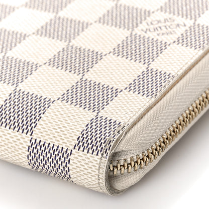 Louis Vuitton Damier Azur Zippy Organizer Wallet 8 of 8
