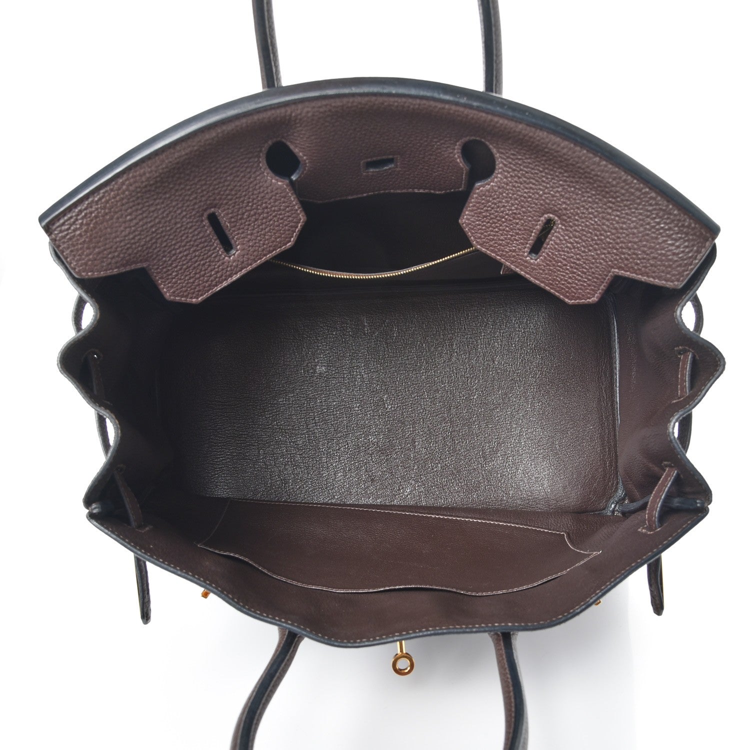 Hermes Togo Birkin 35 Chocolate 7 of 38