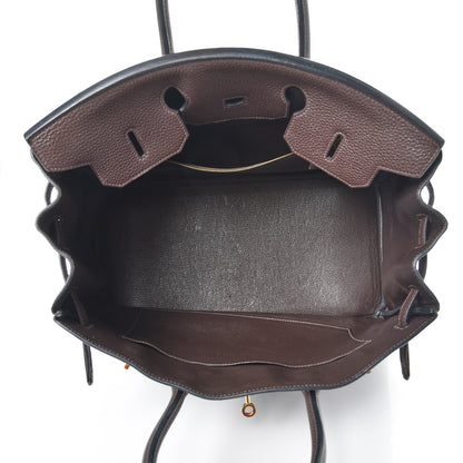 Hermes Togo Birkin 35 Chocolate 7 of 38