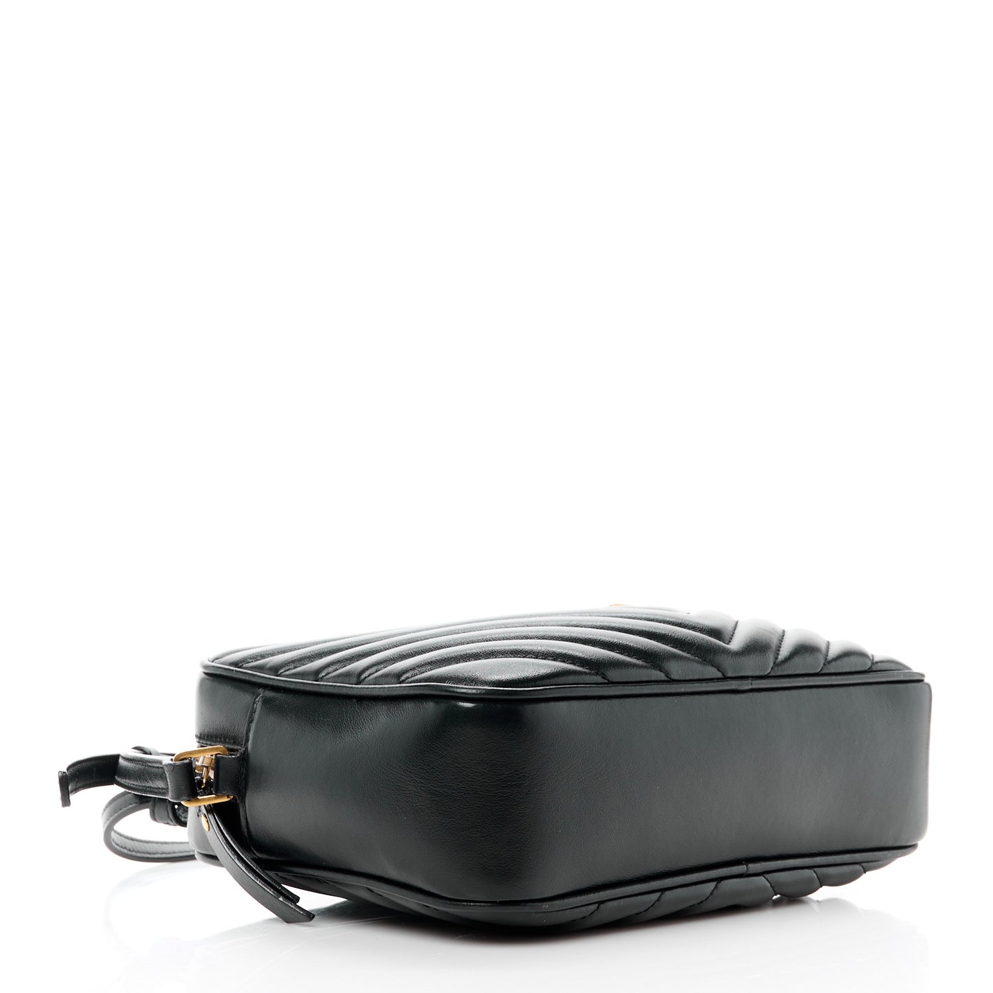 Calfskin Matelasse Monogram Lou Camera Bag Black