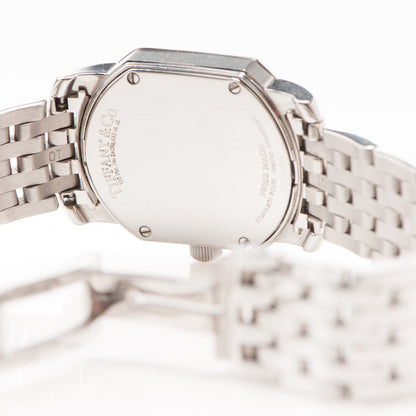 Tiffany Stainless Steel 24mm Mark Coupe Resonator Quartz Watch Blue 8 of 9