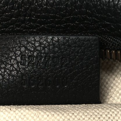 Gucci Grained Calfskin Small Logo Belt Bag Black 7 of 9