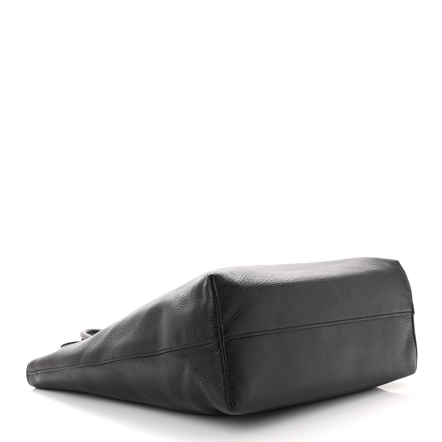 Prada Vitello Daino Tote Black 3 of 10