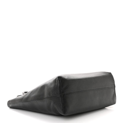 Prada Vitello Daino Tote Black 3 of 10