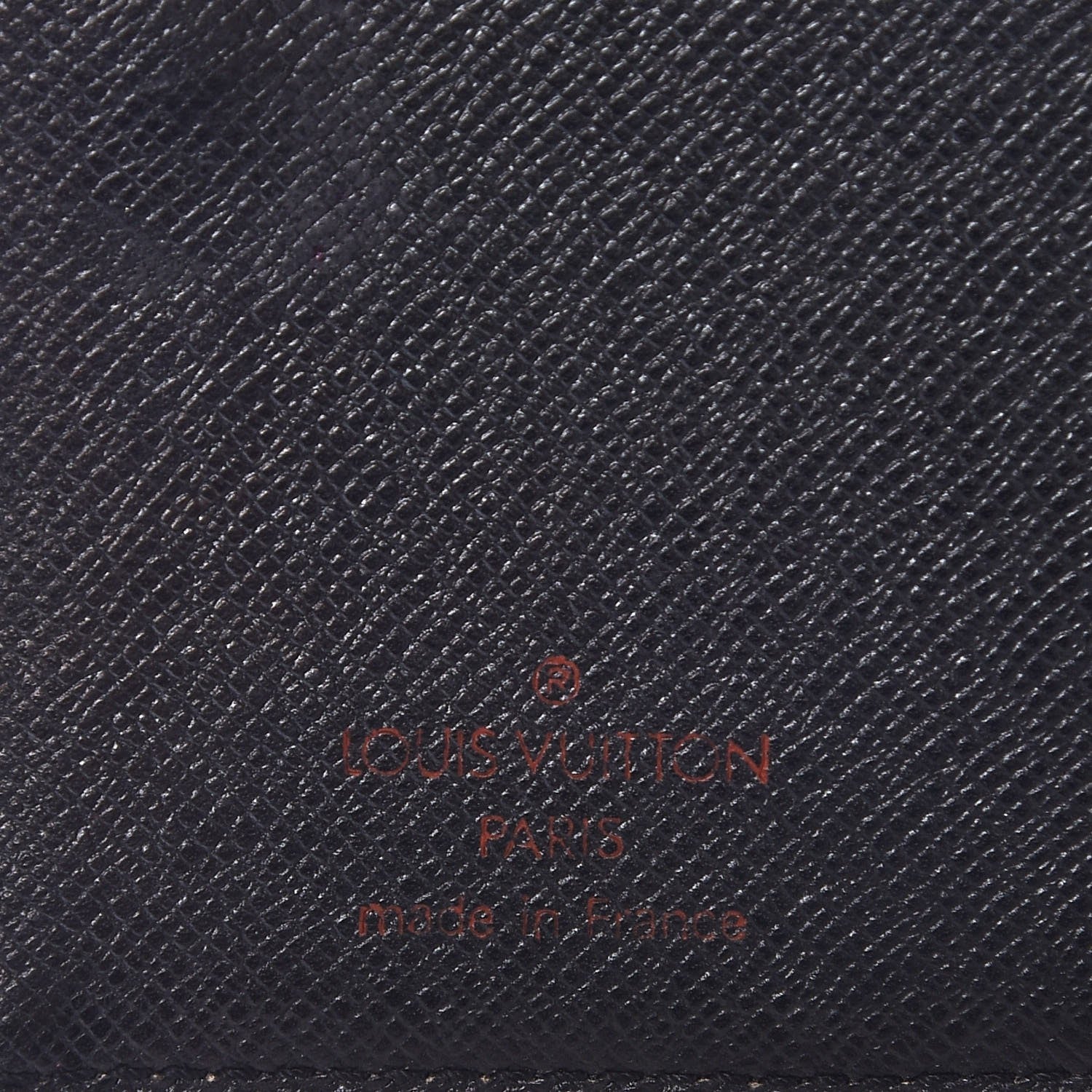 Louis Vuitton Epi Mini Agenda Cover Black 6 of 7