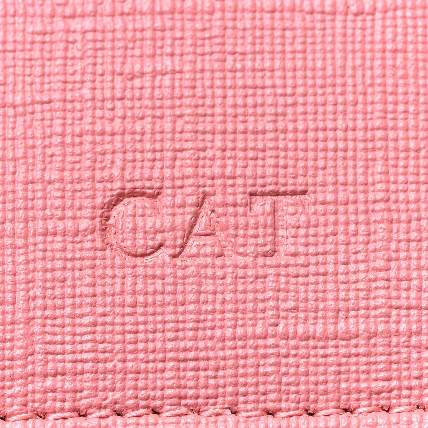 Gucci GG Supreme Monogram Face Embroidered Card Case Wallet Pink 8 of 9