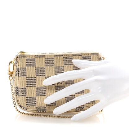 Louis Vuitton Damier Azur Mini Pochette Accessories 2 of 8