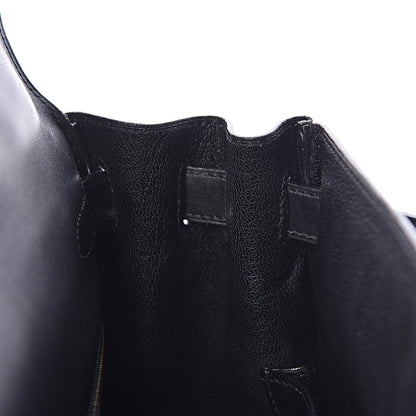 Hermes Box Kelly Retourne 28 Black 18 of 43