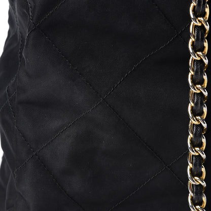 Prada Nylon Tessuto Impuntu Quilted Shoulder Bag Black 17 of 18