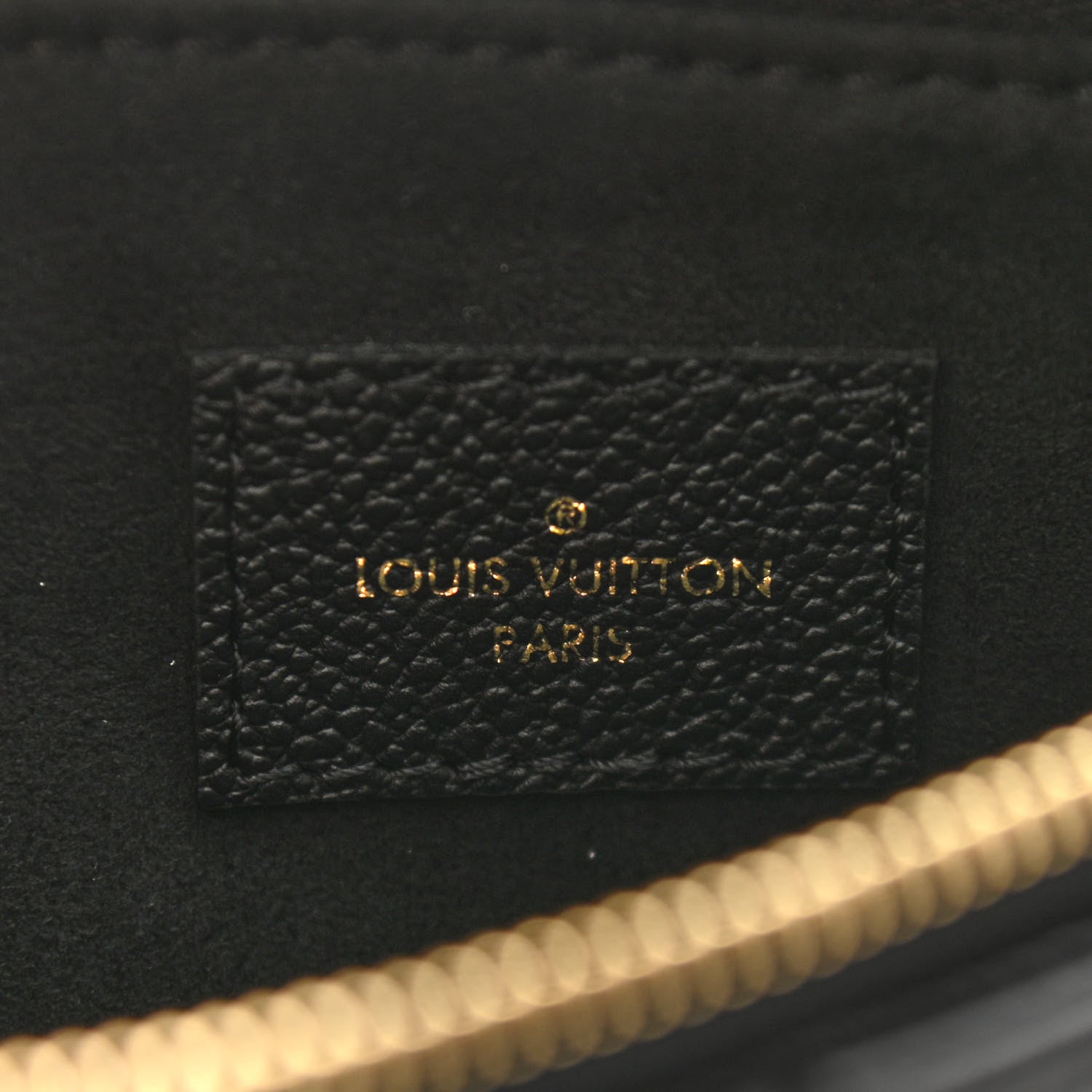 Louis Vuitton Empreinte Monogram Giant Multi Pochette Accessories Black 8 of 12