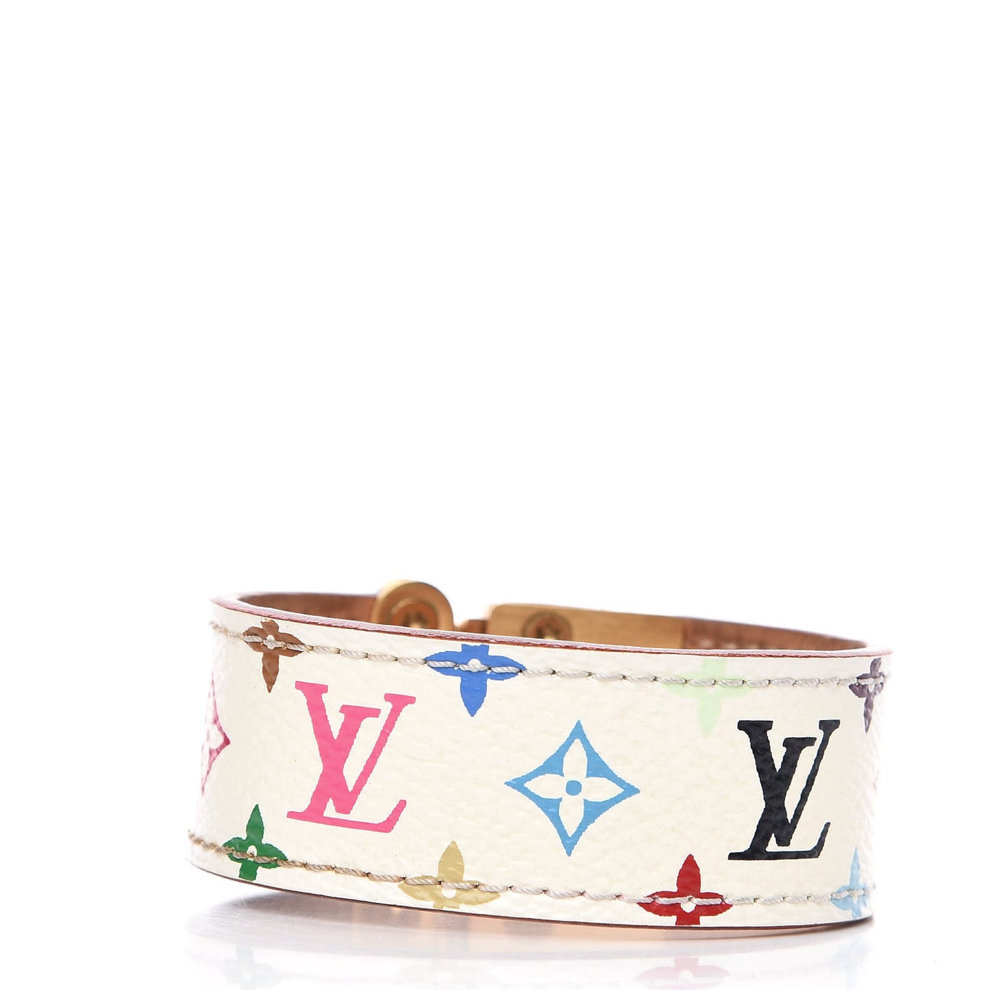 Monogram Multicolor Koala Bracelet S White