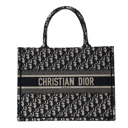 Christian Dior Oblique Medium Book Tote Blue Multicolor 1 of 11