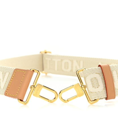 Louis Vuitton Monogram Utility Crossbody Bandouliere Shoulder Strap Beige 3 of 4