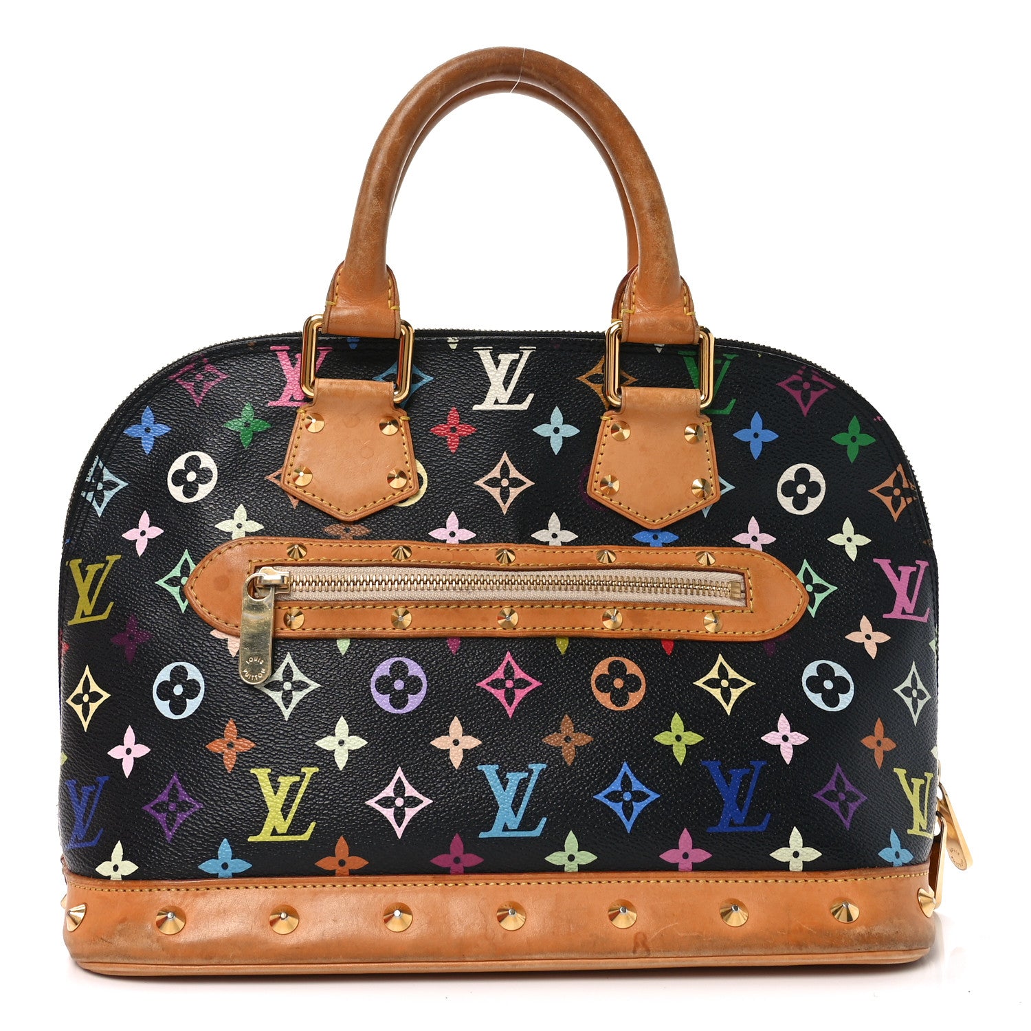 Louis Vuitton Monogram Multicolor Alma Black 1 of 10