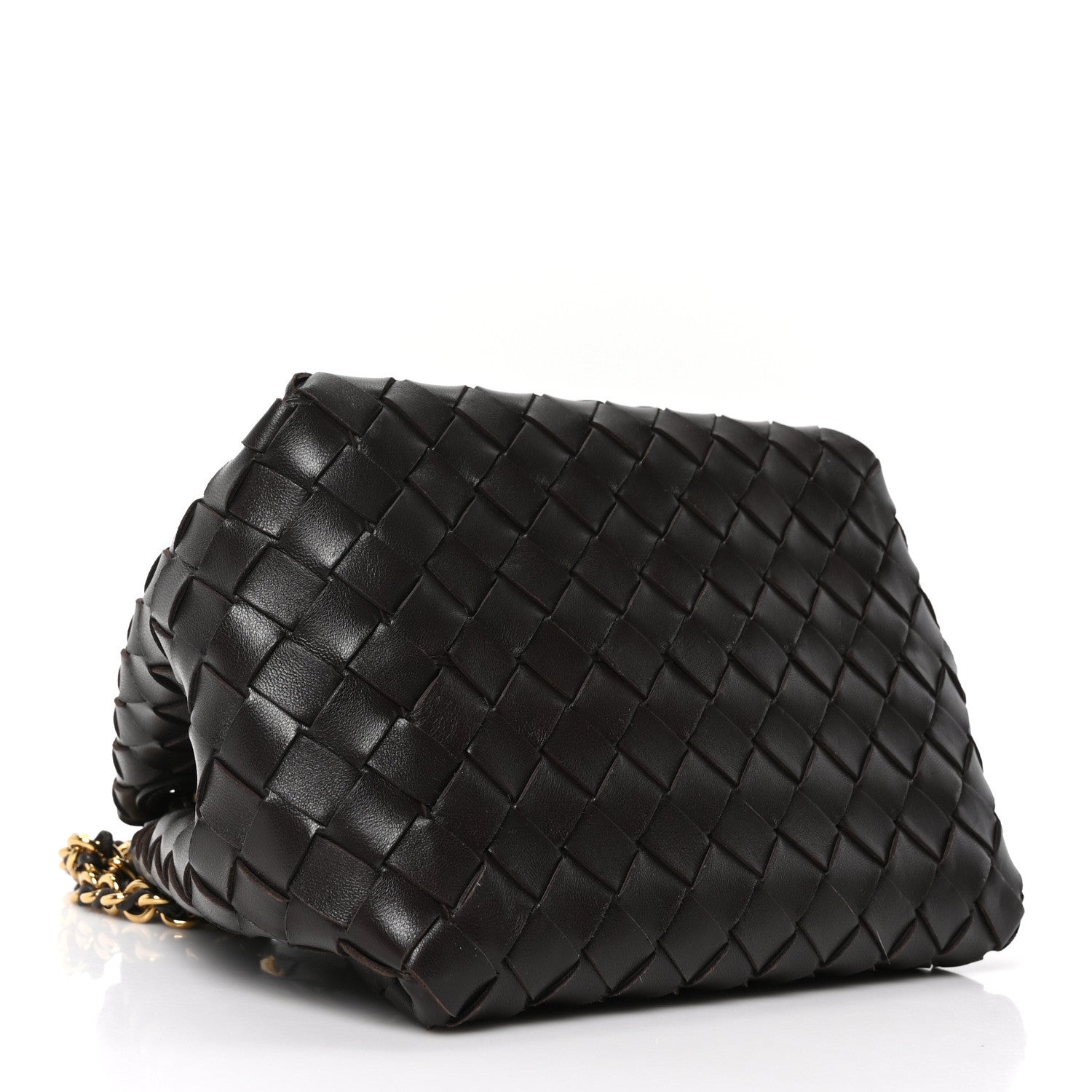 Bottega Veneta Nappa Intrecciato Small Parachute Chain Shoulder Bag Fondant 4 of 9