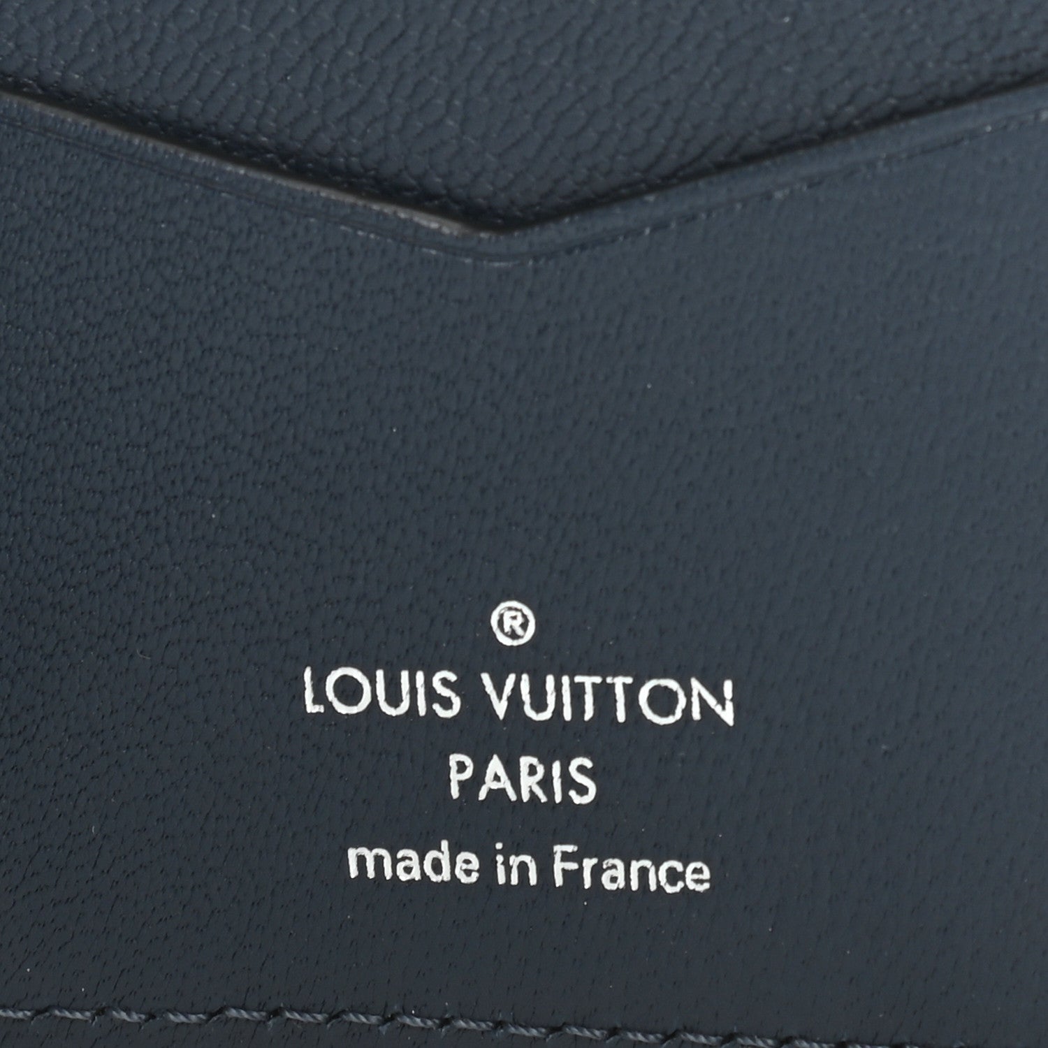 Louis Vuitton Ostrich Crocodile Pocket Organizer Blue Black 6 of 6