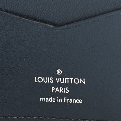 Louis Vuitton Ostrich Crocodile Pocket Organizer Blue Black 6 of 6