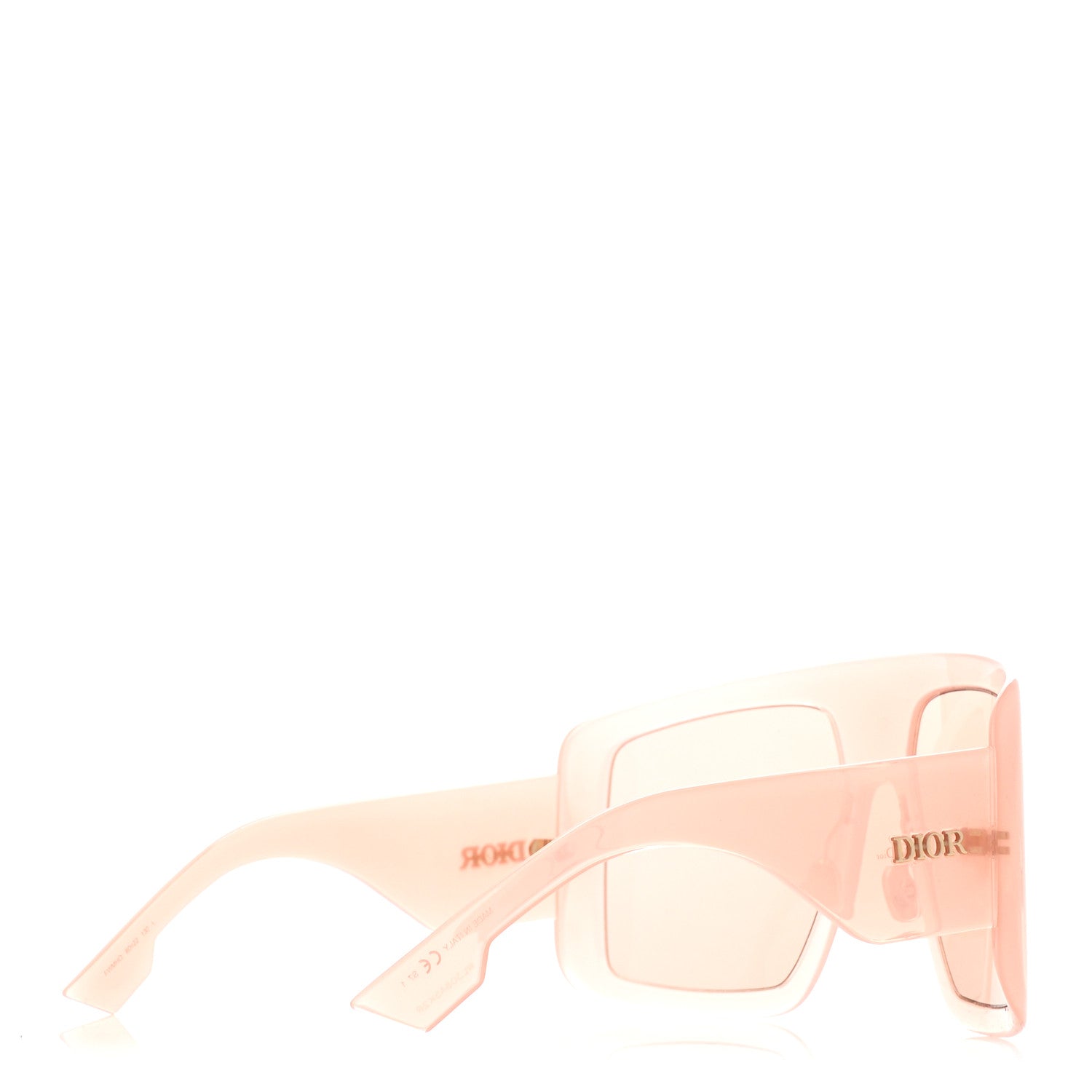 Christian Dior Acetate DiorSo Light 1 Shield Sunglasses Pink 4 of 7