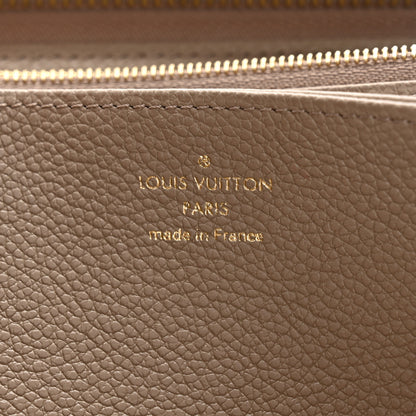 Louis Vuitton Empreinte Monogram Giant Zippy Wallet Tourterelle Creme 6 of 10