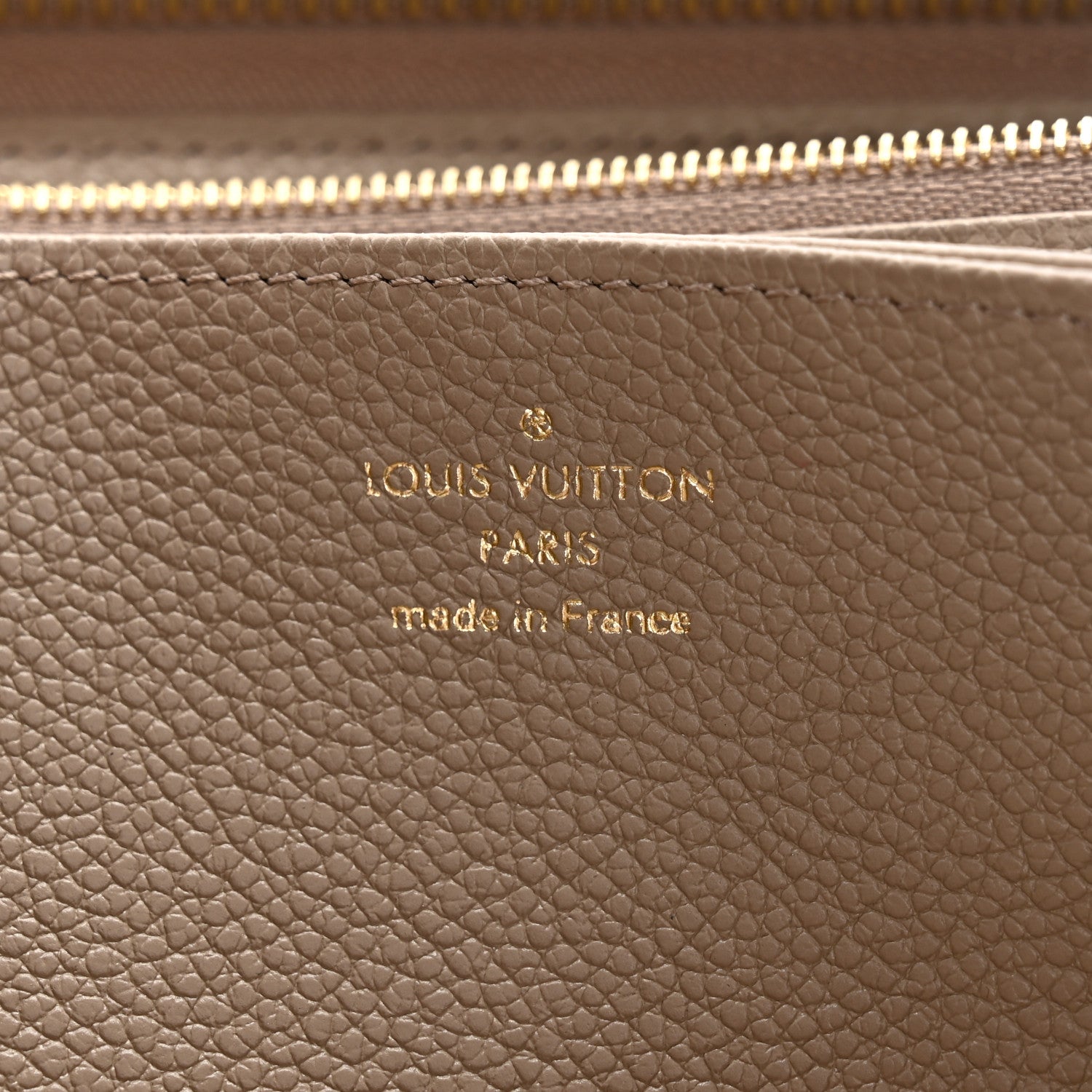 Louis Vuitton Empreinte Monogram Giant Zippy Wallet Tourterelle Creme 6 of 10