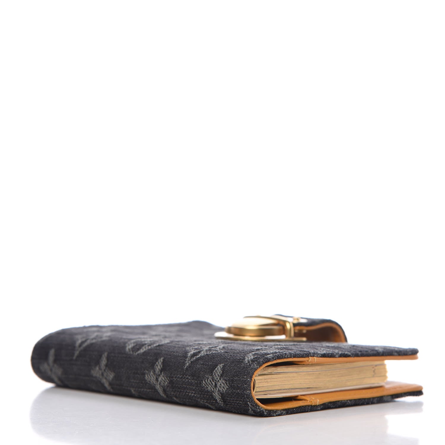 Louis Vuitton Denim Monogram Agenda PM Black 4 of 10