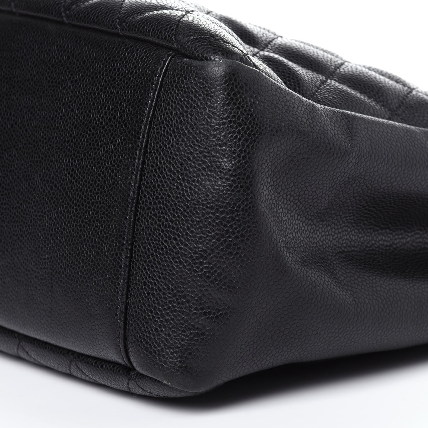 Chanel Caviar Quilted Grand Shopping Tote GST Black 9 of 11