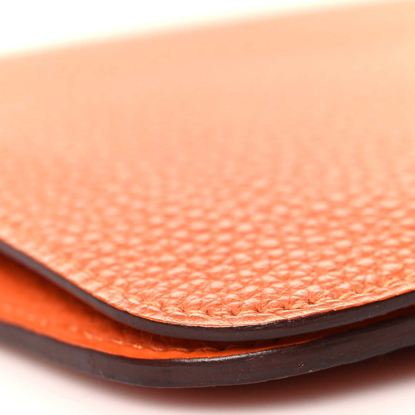 Togo Dogon Duo Wallet Orange