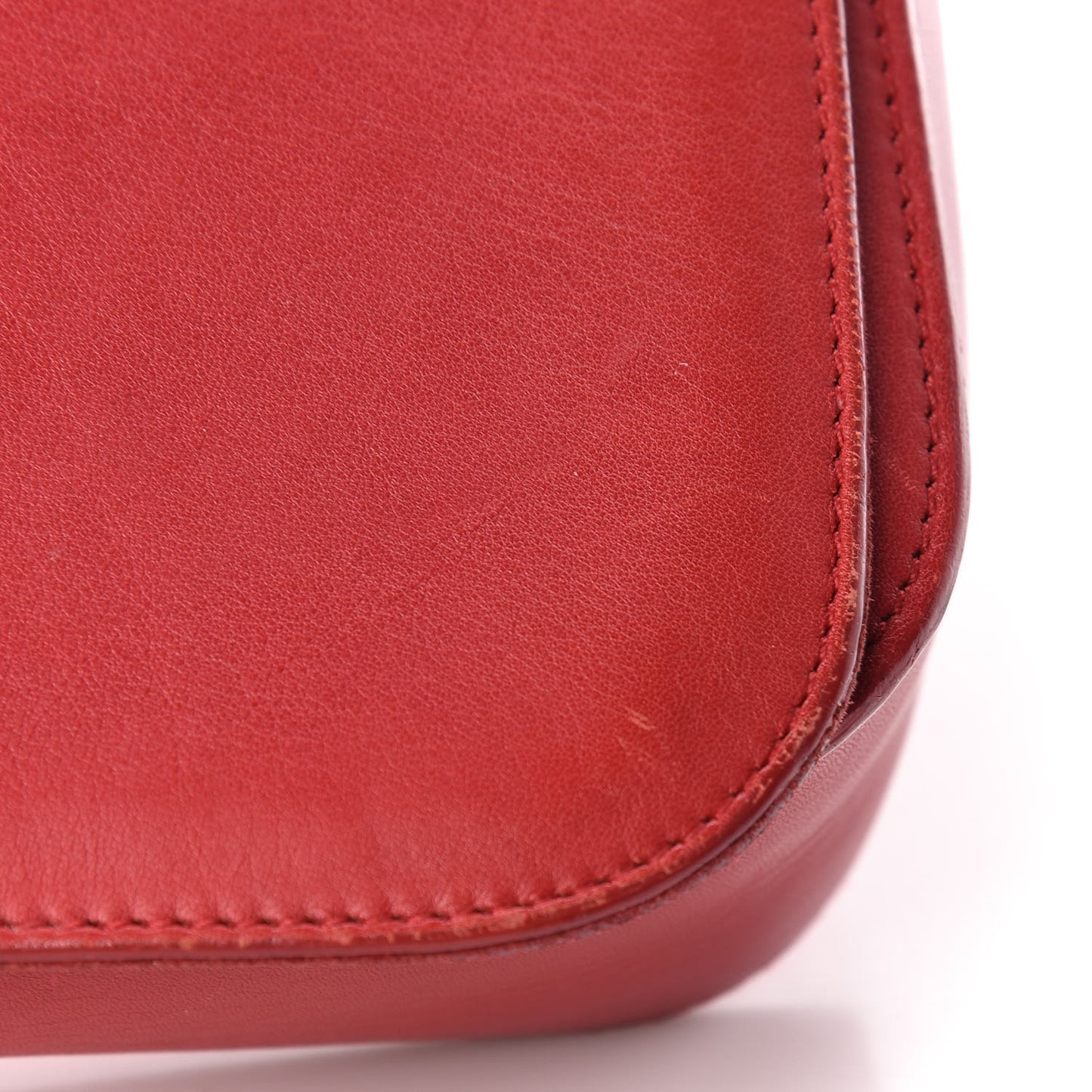Calfskin Classic Y Satchel Red