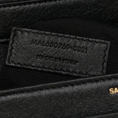 Saint Laurent Lambskin Quilted Mini Becky Chain Bag Black 7 of 9