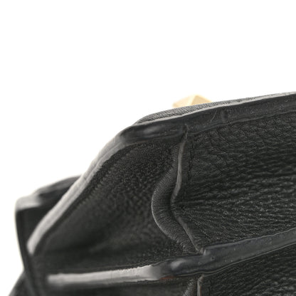 Valentino Garavani Grainy Calfskin Medium VLTN Uptown Shoulder Bag Black 12 of 12