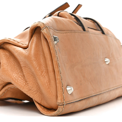Chloe Calfskin Edith Satchel Beige 9 of 10