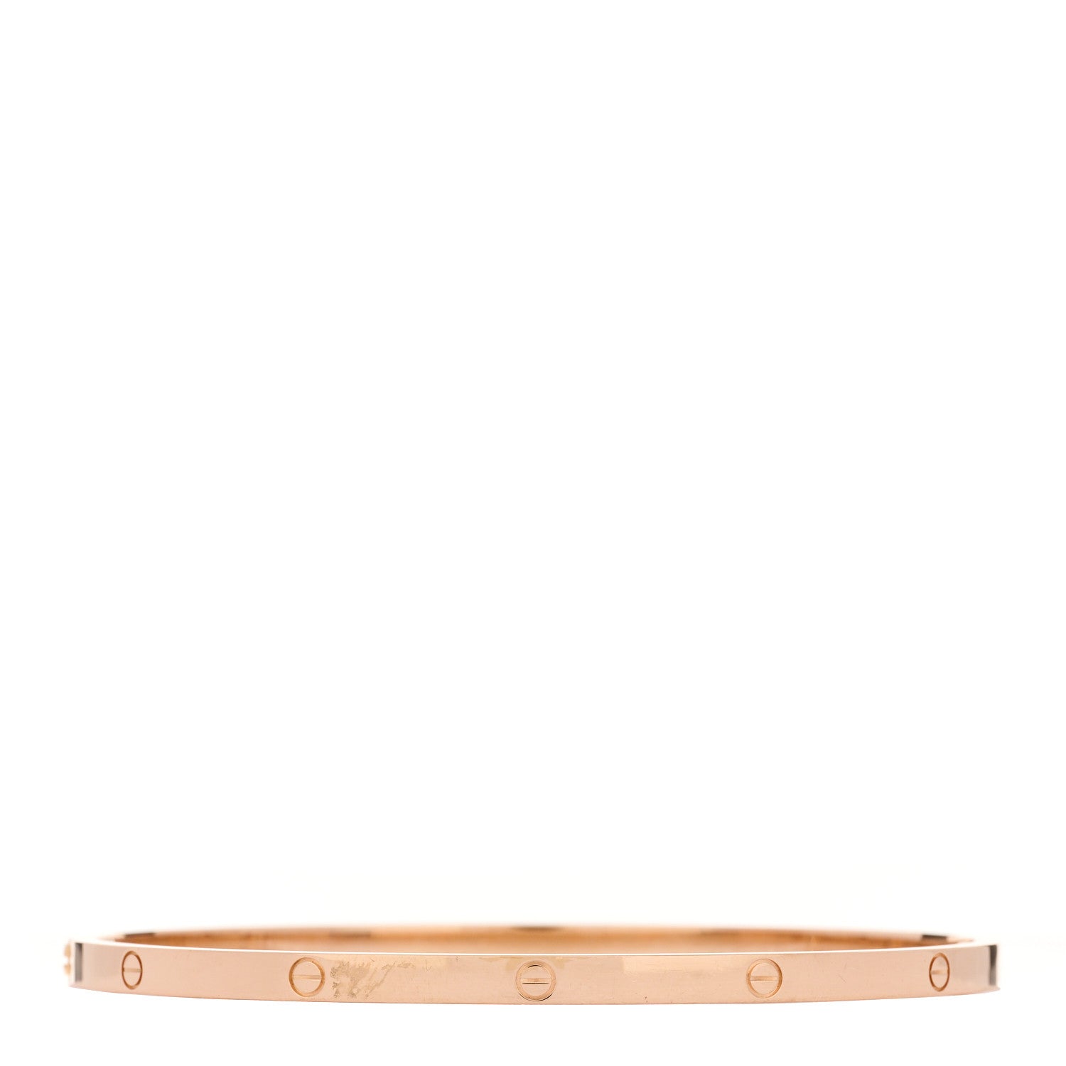 Cartier 18K Pink Gold Small LOVE Bracelet 20 2 of 9