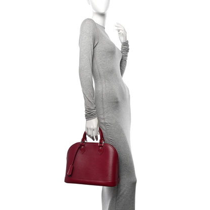 Louis Vuitton Epi Alma PM Fuchsia 2 of 15