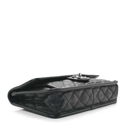 Chanel Caviar Quilted Medium French Riviera Flap Black 5 of 14