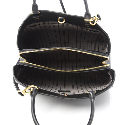 Louis Vuitton Empreinte Montaigne MM Black 5 of 10