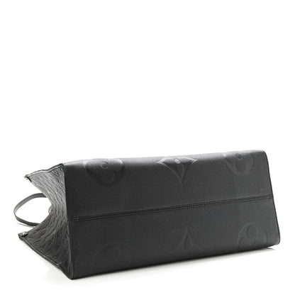 Louis Vuitton Empreinte Monogram Giant Onthego GM Black 3 of 8