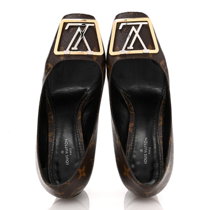Louis Vuitton Monogram Madeleine Pumps 37 2 of 11