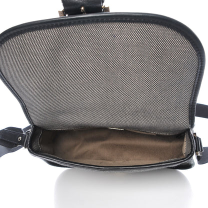 Fendi Canvas Shoulder Bag Black 5 of 7