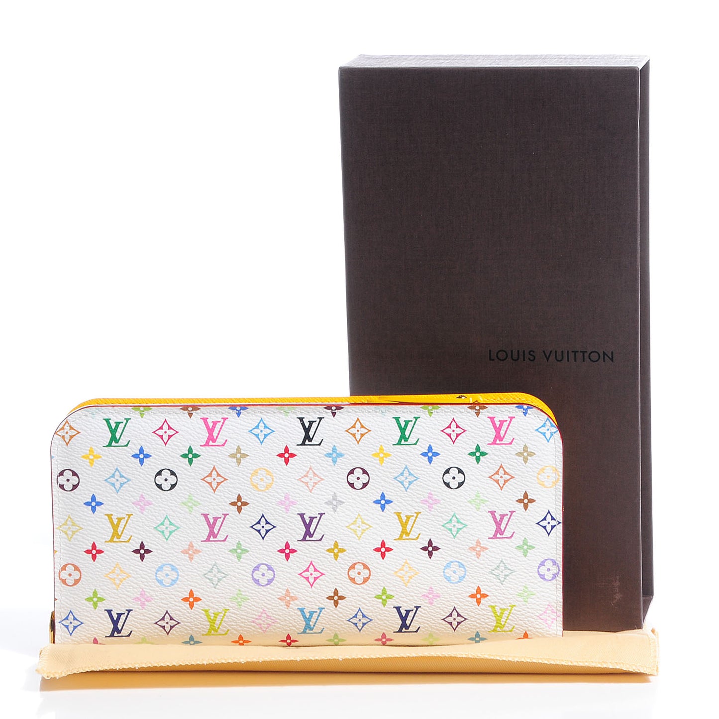 Monogram Multicolor Insolite Wallet White Citron