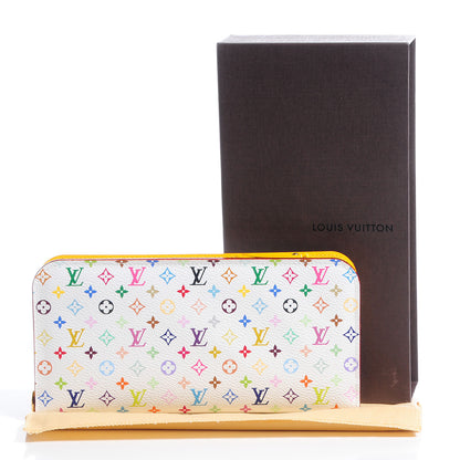 Louis Vuitton Monogram Multicolor Insolite Wallet White Citron 5 of 8