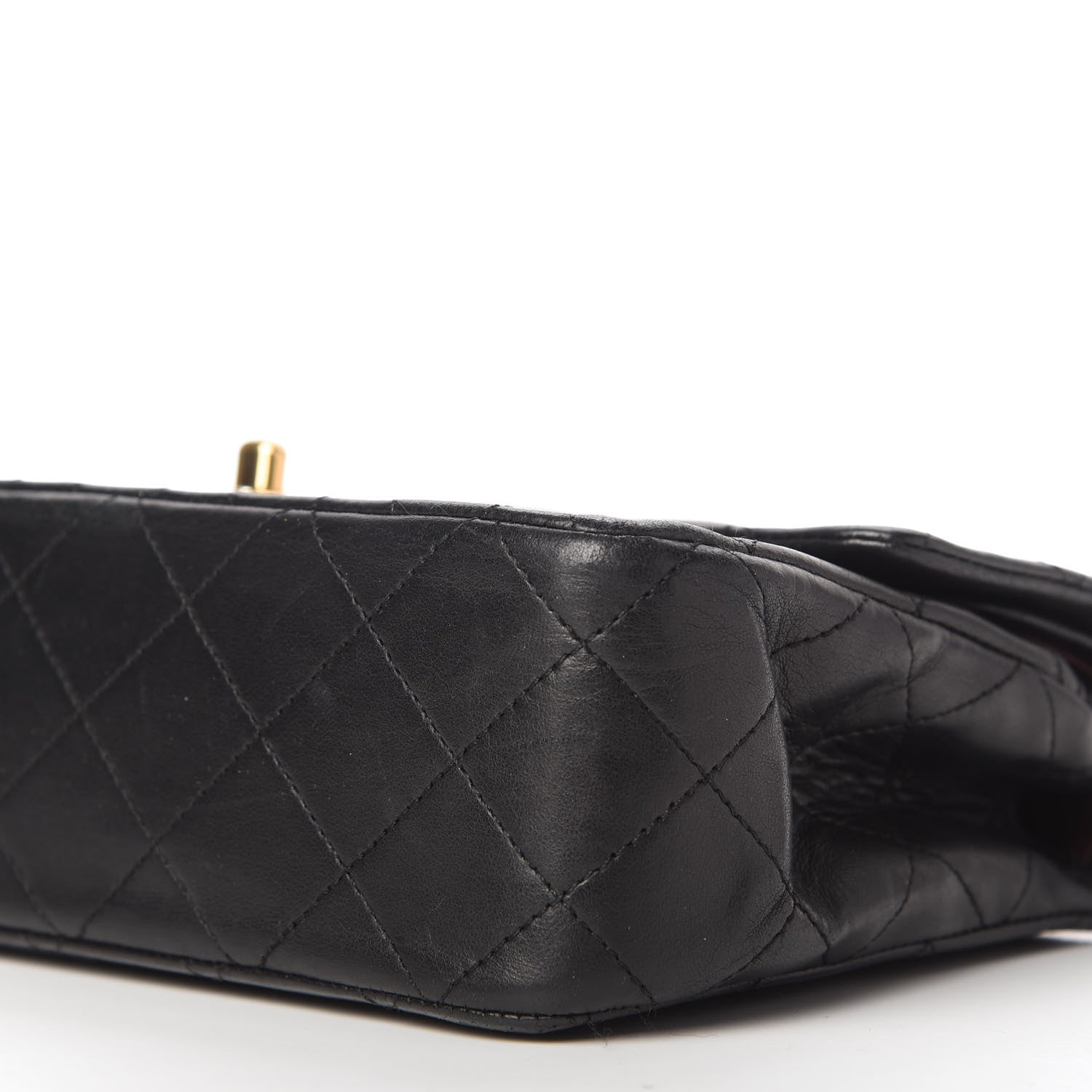 Chanel Lambskin Quilted Small Double Flap Black 7 of 11