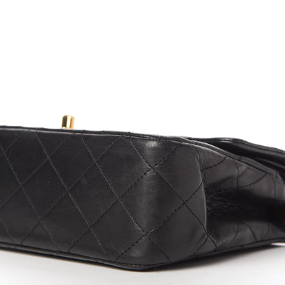 Chanel Lambskin Quilted Small Double Flap Black 7 of 11