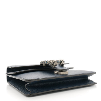 Gucci Dollar Calfskin Crystal Mini Dionysus Shoulder Bag Blue Agata Montana Sapphire 4 of 14