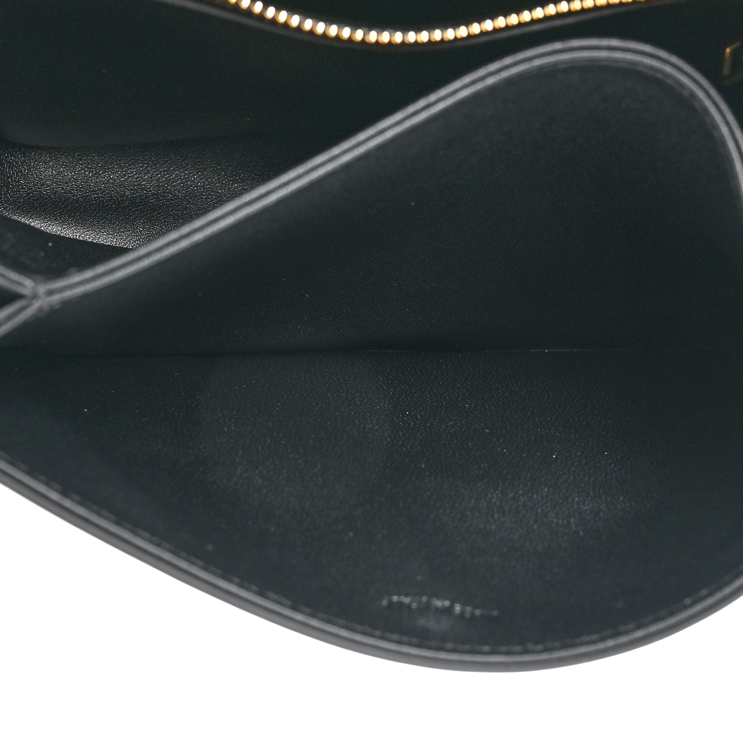 Celine Shiny Calfskin Teen Triomphe Black 5 of 12