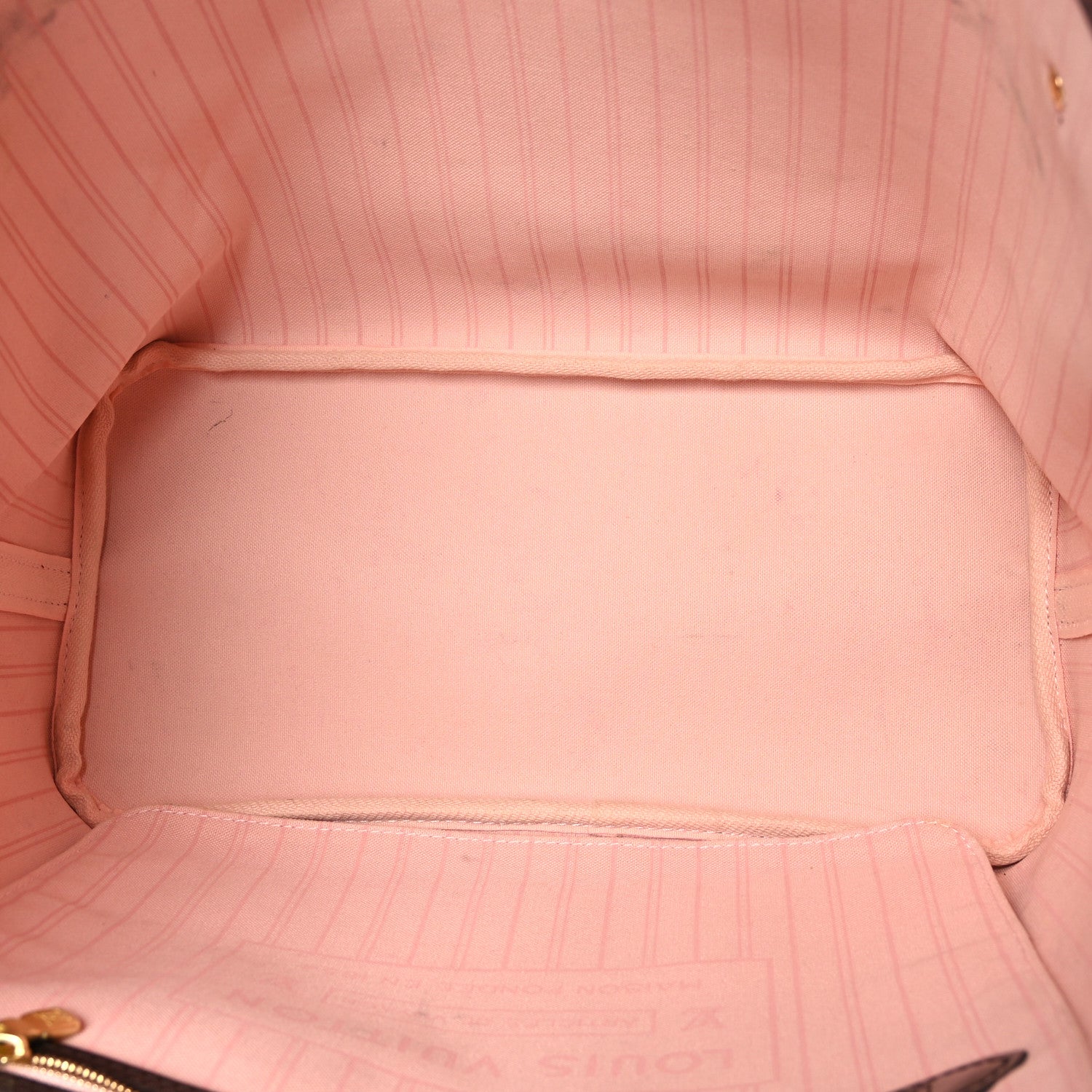 Louis Vuitton Damier Ebene Neo Neverfull MM Rose Ballerine 5 of 11